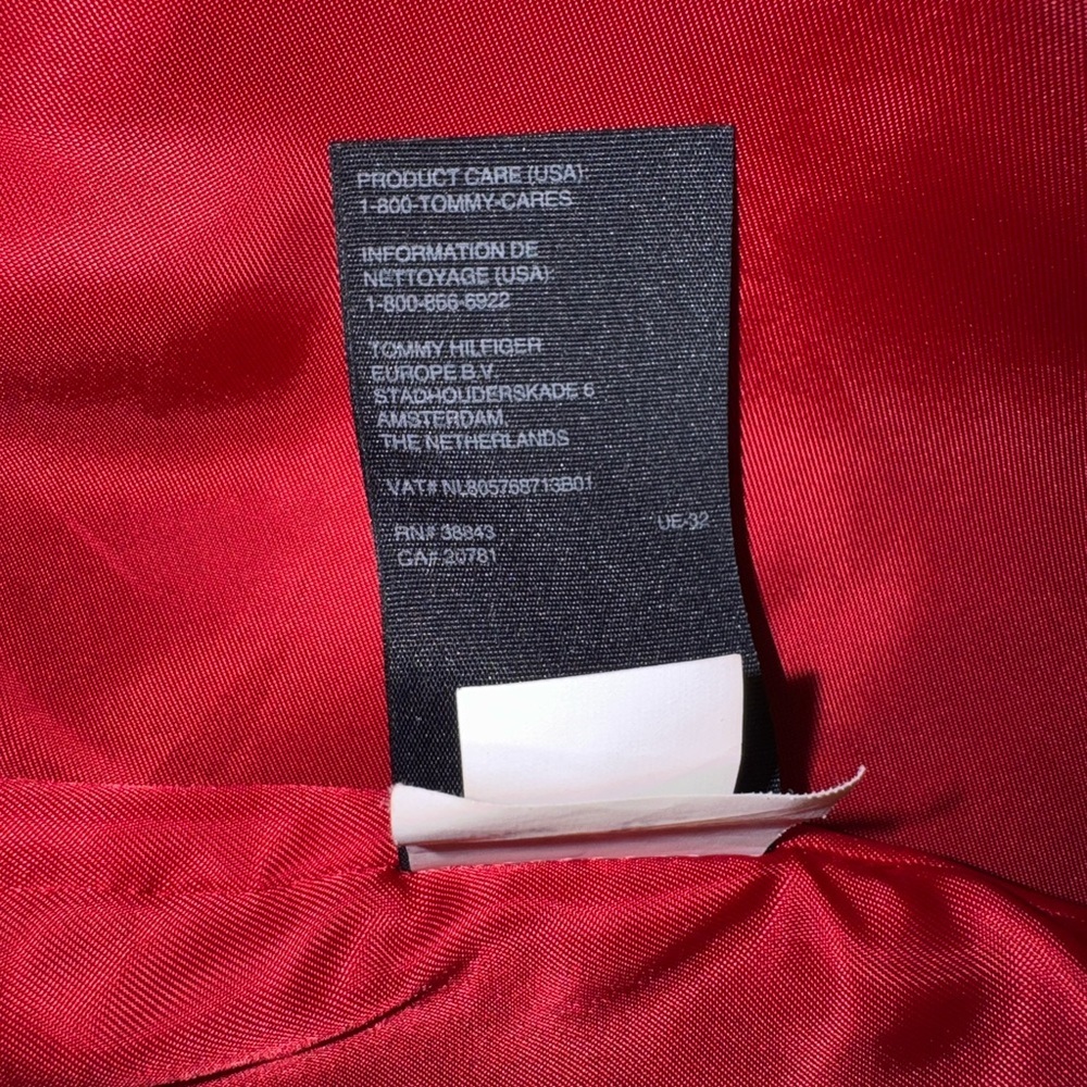 Tommy Hilfiger Women’s Dark Blue Pea Coat - Picture 9 of 9